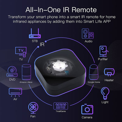 Universal Home 8m Smart Ir Remote Control for Ac Tv Dvd আলেক্সার সাথে কাজ করে